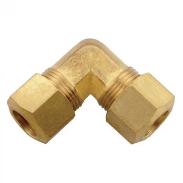 0.25 in. x 0.25 in. Brass Compression 90 Elbow, American Imaginations, Mfr#: AI-35512